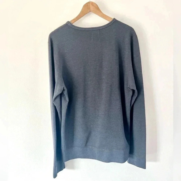 Jason Scott Dark Blue Crewneck Pullover Cotton Blend Sweatshirt Size XL - Picture 4 of 8